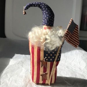 Stuffed Uncle Sam Figure
